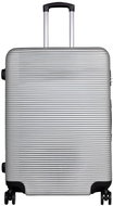 Monopoly Malaga wheeled suitcase, 99 L, silver - Suitcase