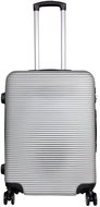 Monopoly Malaga wheeled suitcase, 66 L, silver - Suitcase