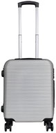 Monopoly Malaga wheeled suitcase, 37 L, silver - Suitcase