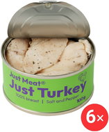 Just Meat Just Turkey 6 x 100 g salt and pepper - Can