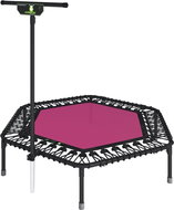 Jumping® "Get stronger" with trampoline EXCELLENT Pink - Fitness Trampoline