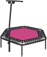 Jumping® "Like mother, like child" with FLEXI Pink trampoline and for children under 25kg - Fitness Trampoline
