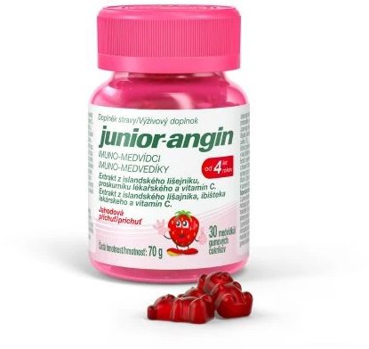 Junior-angin IMUNO-MEDVÍDCI 30 ks - Vitamins - Main image