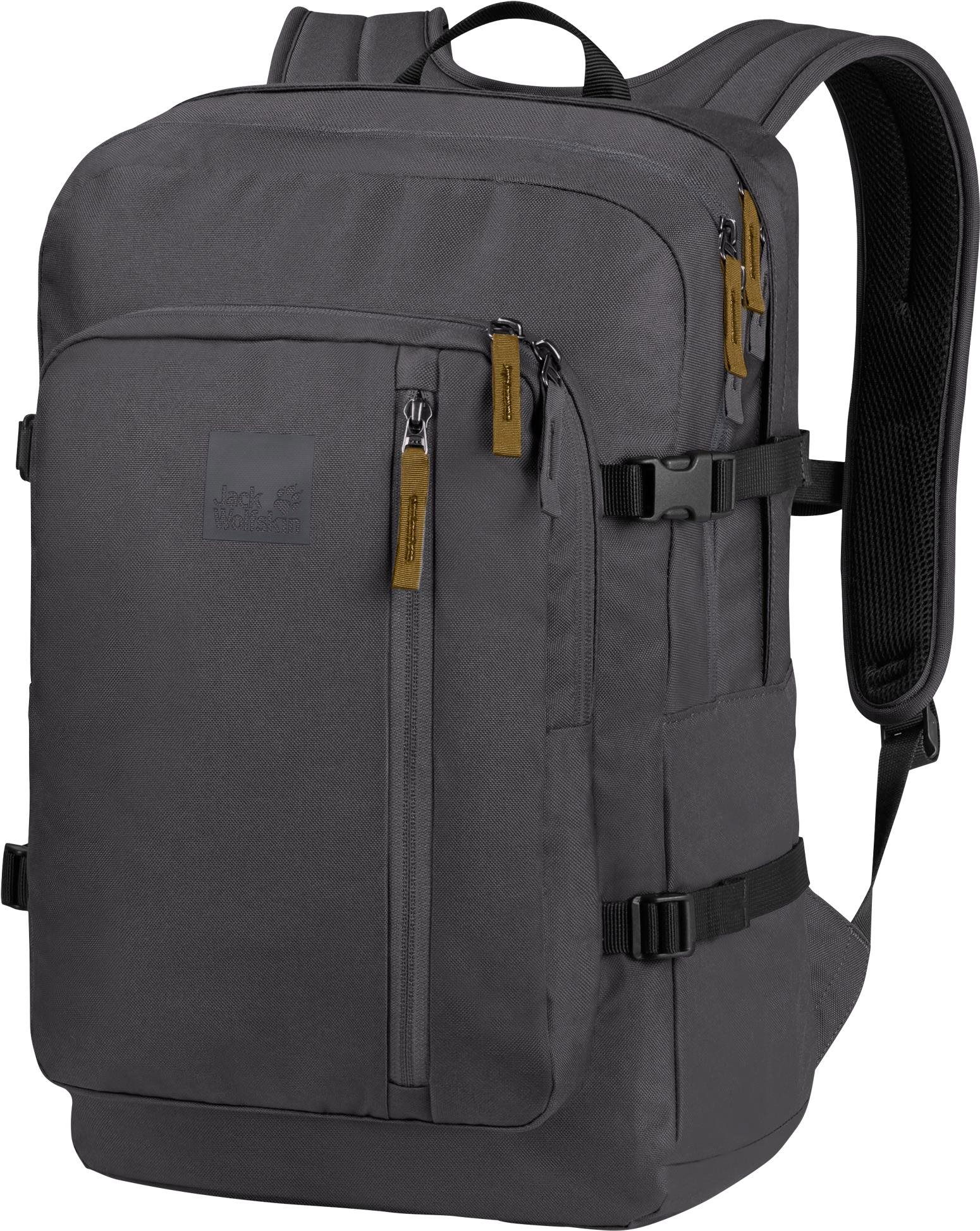 Jack Wolfskin Berkeley De Luxe Graphite City Backpack Alza.cz