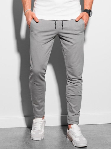 Ombre Clothing Matteus šedé M - Tepláky - Main image