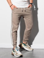Ombre Clothing Conny béžové M - Tepláky