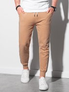 Ombre Clothing Conny světle hnědé L - Tepláky