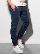 Ombre Clothing Jesper navy M - Tepláky