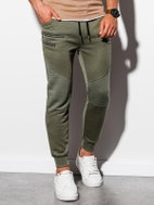 Ombre Clothing Ales khaki XXL - Tepláky