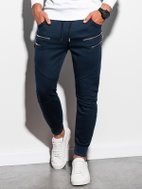 Ombre Clothing Ales navy XL - Tepláky