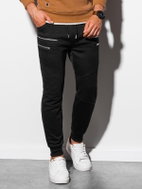 Ombre Clothing Ales černé S - Tepláky