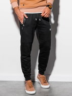 Ombre Clothing Sebastian černé  - Tepláky