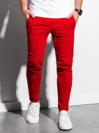 Ombre Clothing Yvonn červené S - Tepláky