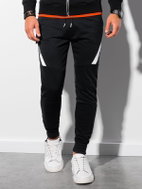 Ombre Clothing Gebhard černé XL - Tepláky