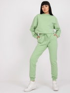 Basic Feel Good Kamb světle zelené XL - Tepláky