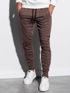 Ombre Clothing Stylo hnědé XXL - Tepláky