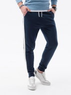 Ombre Clothing Valross tmavě modré S - Tepláky
