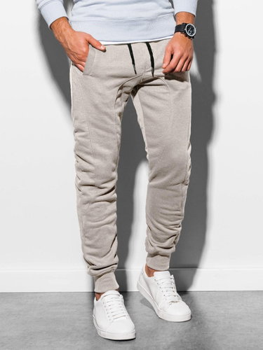 Ombre Clothing Stylo světle šedé XL - Tepláky - Main image