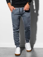 Ombre Clothing Stylo tmavě šedé L - Tepláky