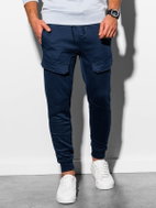 Ombre Clothing Gabriel navy L - Tepláky