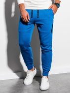 Ombre Clothing Emeryk modré XXL - Tepláky