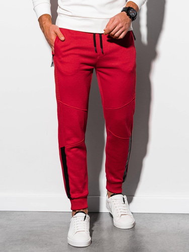 Ombre Clothing Eligius červené S - Tepláky - Main image