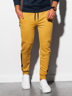 Ombre Clothing Eligius žluté S - Tepláky