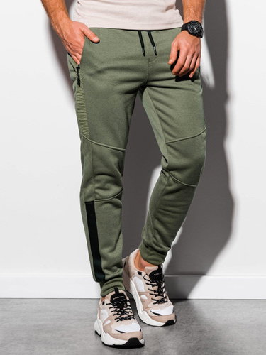 Ombre Clothing Eligius khaki L - Tepláky - Main image