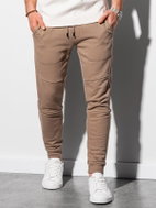 Ombre Clothing Patrik světle hnědé XL - Tepláky