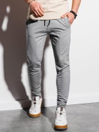 Ombre Clothing Styborn šedé XXL - Tepláky