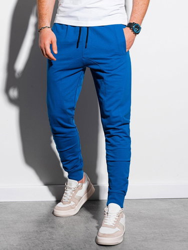 Ombre Clothing Styborn modré M - Tepláky - Hlavní obrázek