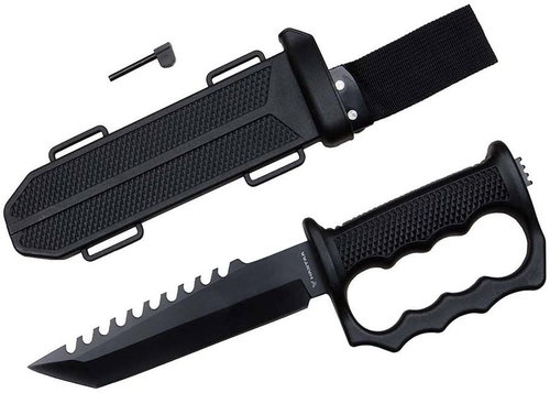 Foxter Hastaa Tactical knife with finger guard 31 cm - Pocket Knife - Main image