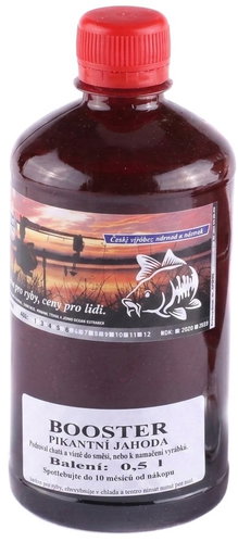 Kaptan Booster Pikantní jahoda 500 ml - Booster - Hlavní obrázek