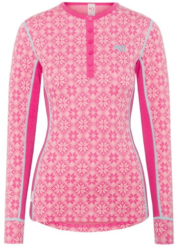 Kari Traa Rose Ls, Bright Pink, M - Thermal Underwear - Main image