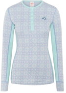 Kari Traa Rose Ls, Bright Turquoise, M - Thermal Underwear