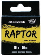 Katran Raptor Free Core 10 m 60 lb Camo Brown - Cord