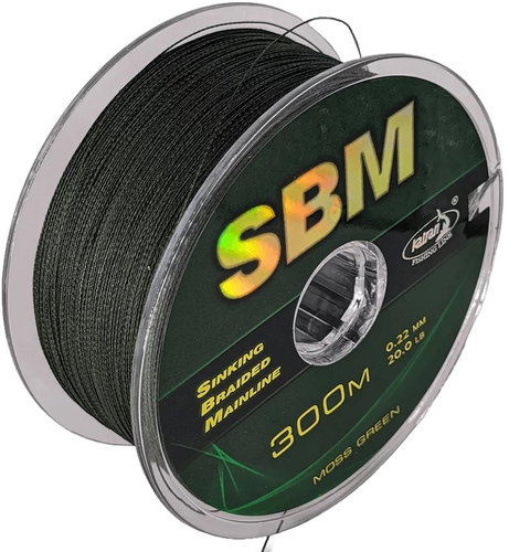 Katran Šňůra Sinking Braided Mainline SBM Green 300 m 0,28 mm 12,7 kg - Line - Main image