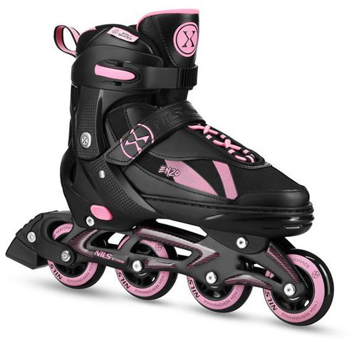 NILE NILS EXTREME Enzo 2in1 pink sized. XS - Roller Skates - Main image