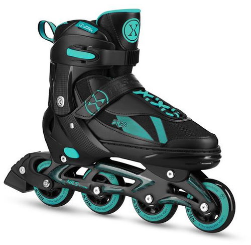NILE NILS EXTREME Enzo 2in1 turquoise sizing. L - Roller Skates - Main image