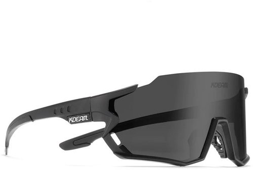KDEAM Gilbert 01 Black / Black - Cycling Glasses - Main image