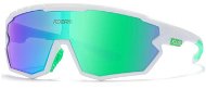 KDEAM Warren 05 White / Blue Green - Cycling Glasses