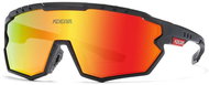 KDEAM Warren 02 Black / Red - Cycling Glasses