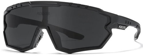 KDEAM Warren 01 Black / Black - Cycling Glasses - Main image