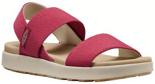 Keen Elle Backstrap Women Garnet/Birch US 7 - Sandals - Main image