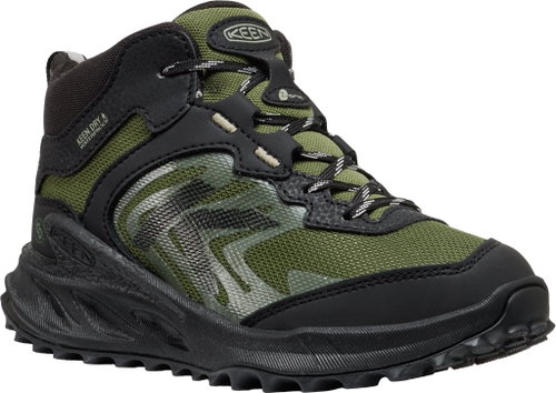 Keen Zionic Mid Wp Youth Black/Bronze Green Us 2 - Trekking Shoes - Main image