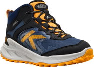 Keen Zionic Mid Wp Youth Naval Academy/Bright Marigold Us 1 - Trekking Shoes