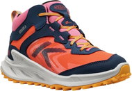 Keen Zionic Mid Wp Youth Naval Academy/Nasturtium Us 4 - Trekking Shoes