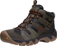 Keen Headout Mid Wp Men Black Olive/Fossil Orange Us 11,5 - Trekking Shoes