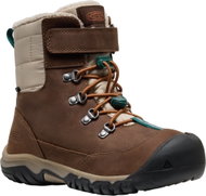 Keen Kanibou Wp Youth Dark Earth/Roasted Pecan Us 1 - Trekking Shoes