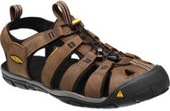 Keen Clearwater Cnx Leather Men Dark Earth/Black - Sandals
